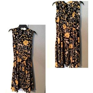 Nanette Leopore brand, yellow layered dress